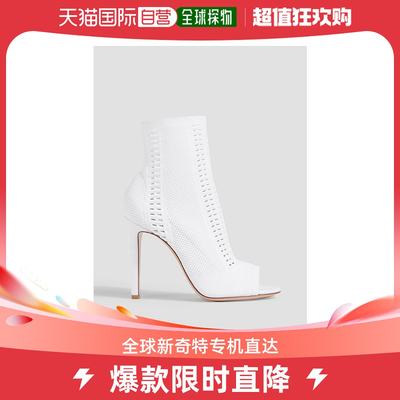 香港直邮潮奢 Gianvito Rossi 女士Vires 105 sock 弹性针织靴子