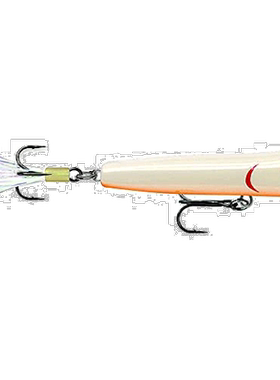 【日本直邮】Rapala乐伯乐 路亚鱼饵8cm/10g #009 CB08-009 白骨