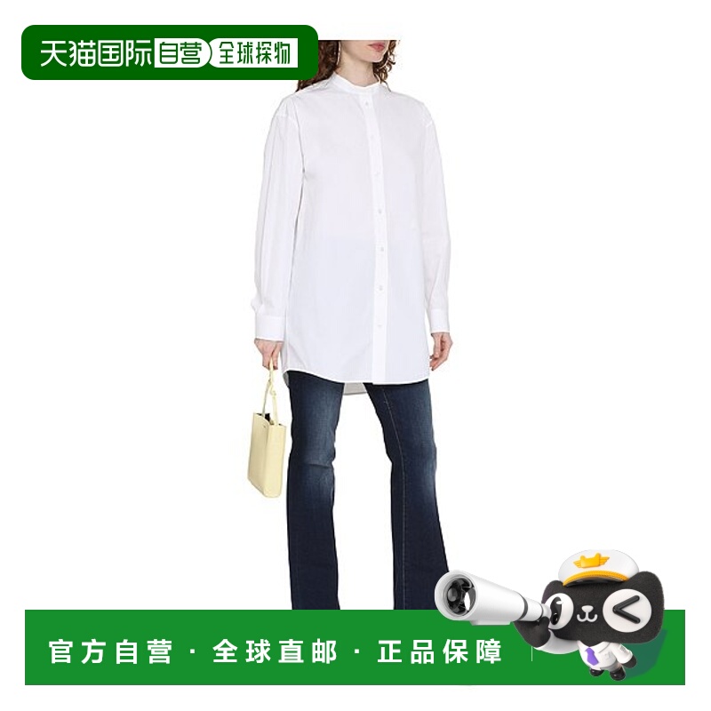1h可退 香港直邮JIL SANDER 女士T恤 J05DL0003J45001100女装上衣