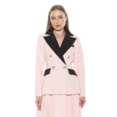 admor 西装 美国奥莱 alexia 直发 Farrah 外套 粉色