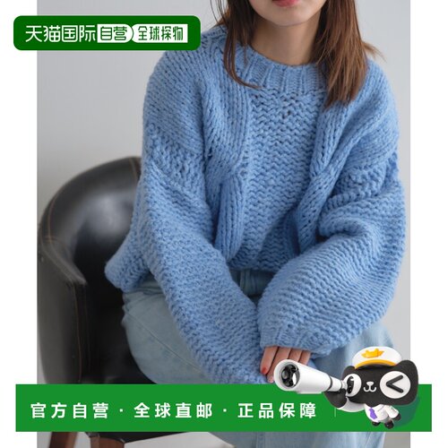 日本直邮deux amour 女装 宽松短款针织衫 半高领设计 96203230