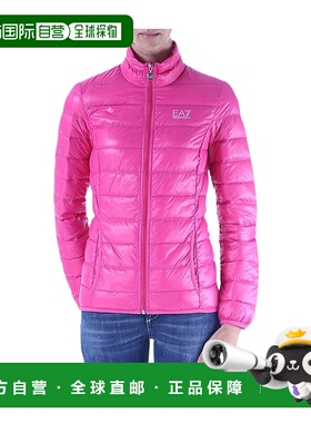 香港直邮EA7 Emporio Armani 徽标绗缝羽绒服 8NTB13TN12Z高端流