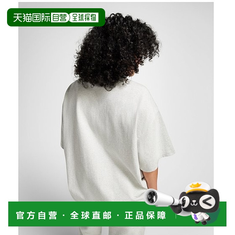 韩国直邮CONVERSE 男士T恤10026097-A03LIGHT RETRO GREY HEATHER