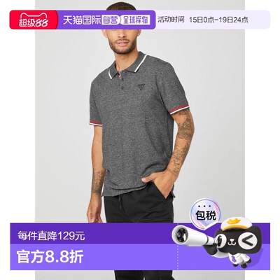 1h可退 【美国直邮】guess 男士 Polo衫男装