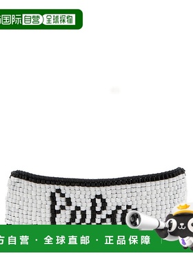 香港直邮Palm Angels 棕榈天使 女士 黑色 & 白色 Angels Beaded