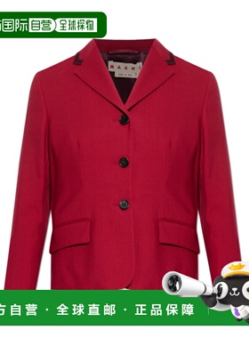香港直邮MARNI 女士西服 GIMA0202S2UTW83900C65 SS2026 红色