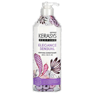 香港直邮Kerasys,优雅香氛护发素，20.3 液量盎司（600 毫升）
