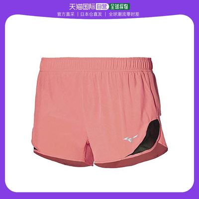 【日本直邮】Mizuno美津浓户外慢跑运动短裤M茶粉色女式 J2MB1300