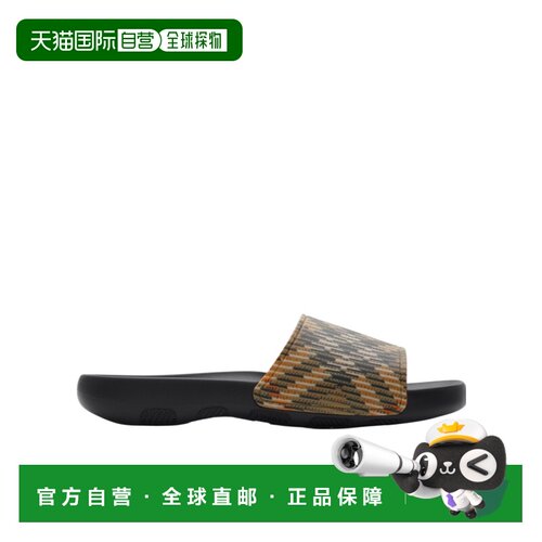 1h可退 香港直邮BURBERRY/博柏利 25SS 格纹拖鞋 Women