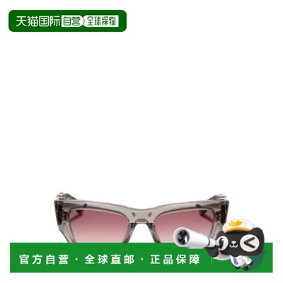 自营valentinoV - Sette Translucent Angular Frame Sunglasses
