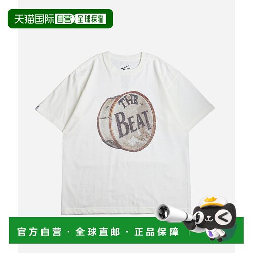 1h可退 日本直邮WP 男士 纯棉厚实T恤 THE BEAT TEE 03 WP17TEE06