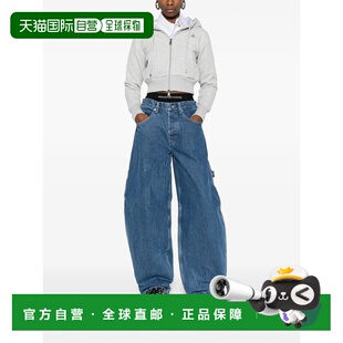 美国直邮ALEXANDER WANG - Women Logo Elastic Prestyled Mid Ri