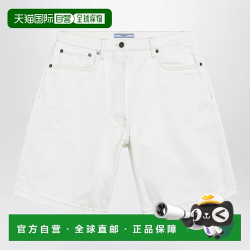 香港直邮PRADA 女士休闲裤 GFP566OOO1954F01CD AW2026 白色