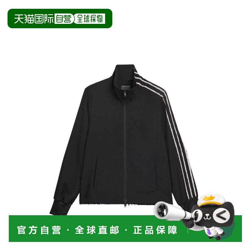 1h可退 香港直邮Y-3 女士 "UNIFORM RAW" 卫衣 KF1202 black黑色