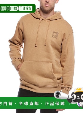 自营Scotch & Soda Relaxed Fit Graphic Hoodie - brown 美国奥