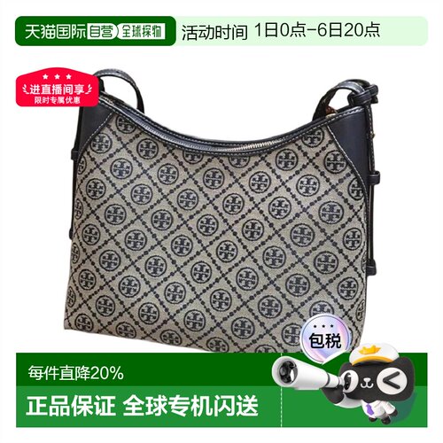 美国直邮Tory Burch汤丽柏琦女款T Monogram手提单肩包169376