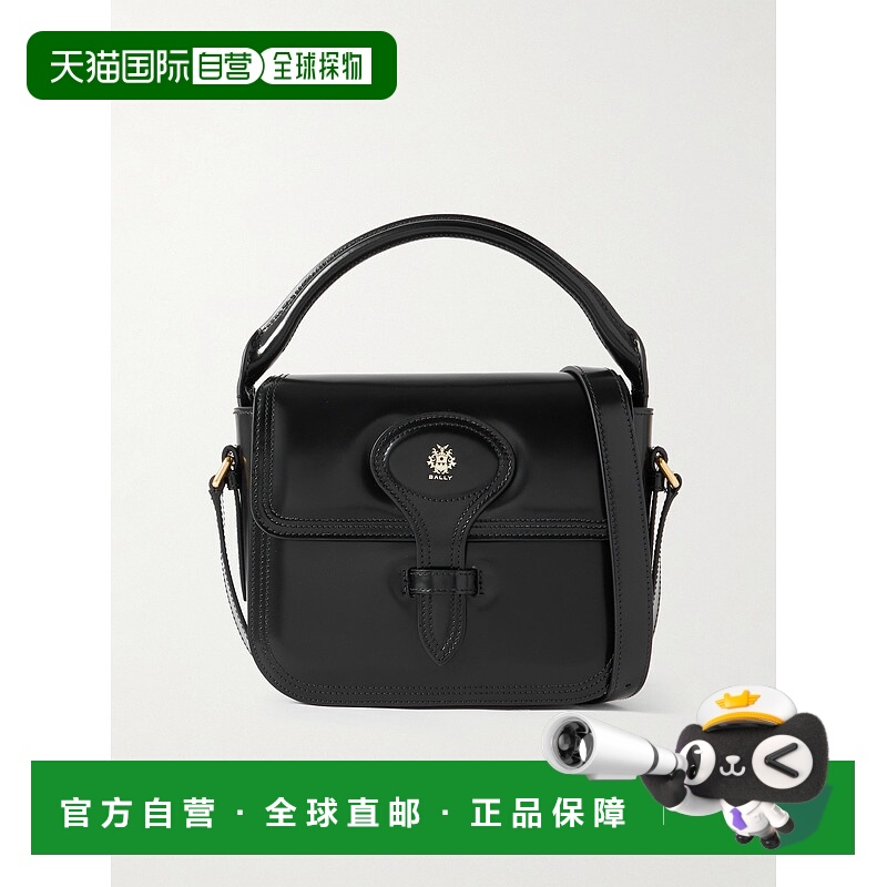 1h可退 香港直邮潮奢 Bally 巴利 女士 Beckett Flat迷你单肩包 W
