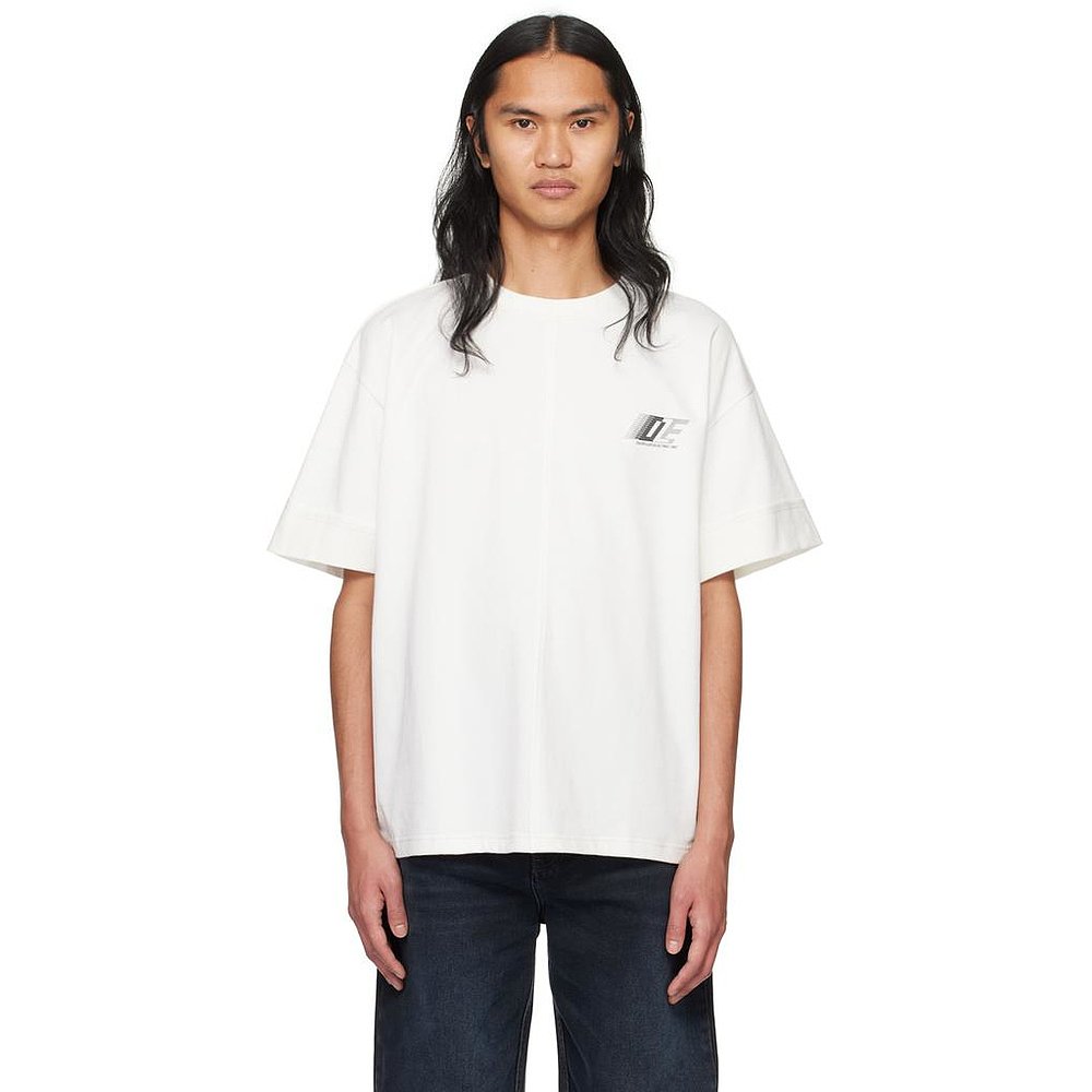 Dion Lee|白色“DLE” T 恤