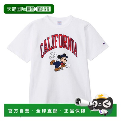 日本直邮Champion Reverse Weave® 短袖T恤