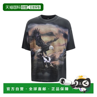 1h可退 香港直邮Represent 男士 Chrome 航空T恤 MLM100761STAINE