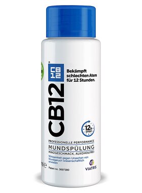 欧洲直邮德国药房CB12净味漱口水250ml清除口臭除菌抗菌口气清新