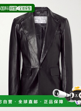 1h可退 香港直邮潮奢 Acne Studios 艾克妮 男士 皮革夹克 B70165