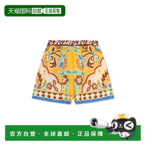 香港直邮ETRO 女士短裤 WRPA0014AKA10X0840 AW2025 黄色 Pattern