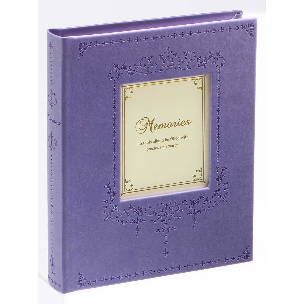 日本直邮Sedia 插页式相册 L尺寸100张 紫色 XP-4700-80