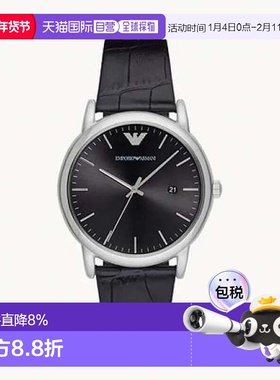 香港直邮EMPORIO ARMANI阿玛尼男款手表石英机芯黑色ARM_AR2500