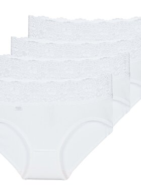 Sloggi  ROMANCE X 4 女士内衣内裤 10162132-0003