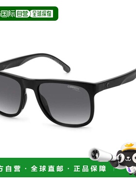 1h可退 【美国直邮】Carrera Unisex 54mm 黑色圆形太阳眼镜 CA20