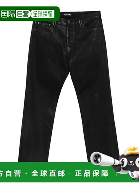 香港直邮TOM FORD 男士牛仔裤 DMC109DPH003NAA SS2026 黑色