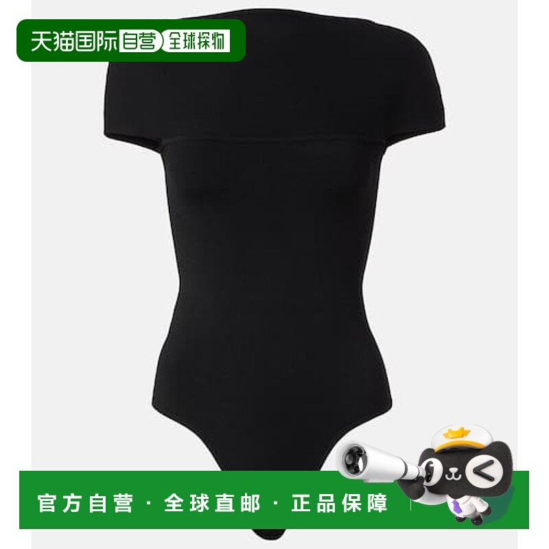 香港直邮KHAITE 女士 Basile 针织连体衣 black黑色 舒适时尚