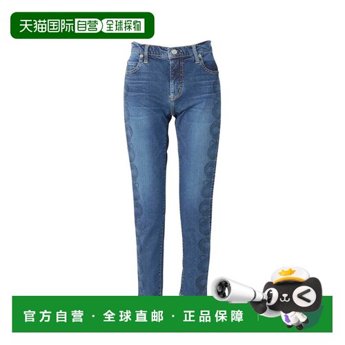 HYSTERIC GLAMOUR SNAKE LOOP 紧身牛仔裤