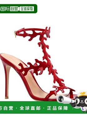 香港直邮Gianvito Rossi 吉安维托 罗西 女士 红色凉鞋 G3264995R