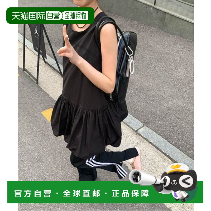 1h可退 日本直邮WEGO 女士蓬松裙摆无袖连衣裙 DF25SP02L000新款