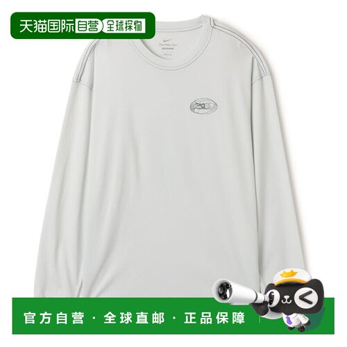日本直邮Nike/耐克纯棉套头圆领长袖T恤男款男装 IQ3770