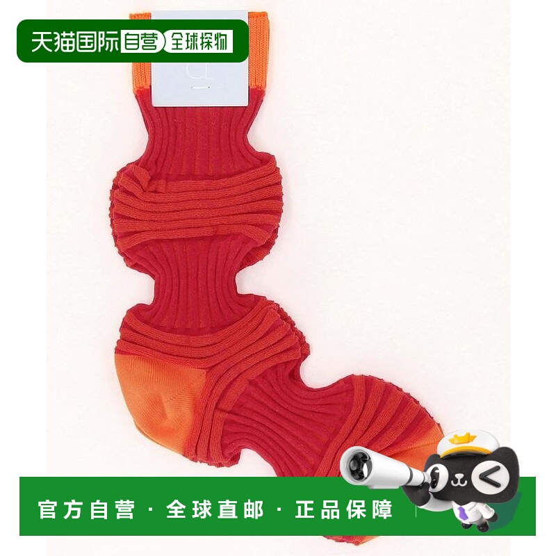 1h可退 日本直邮CFCL 女士环保透气罗纹袜 CF009AI145 3485141500