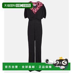 1h可退 香港直邮Prada 普拉达 女士 Knit-panel sable 连衣裤