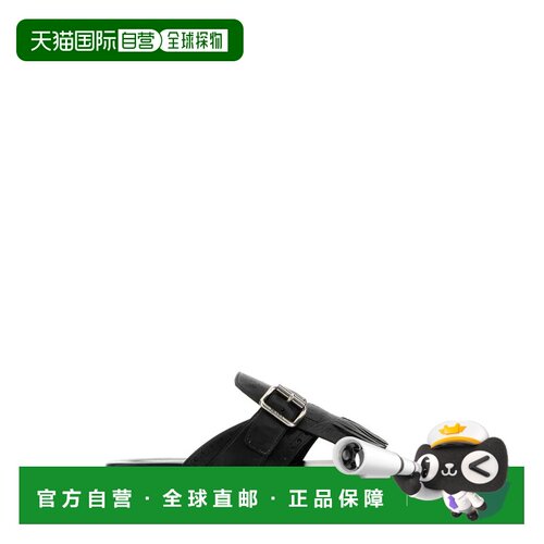 香港直邮PRADA 女士拖鞋 1Y961NFA005070F0002 AW2025 黑色凉鞋
