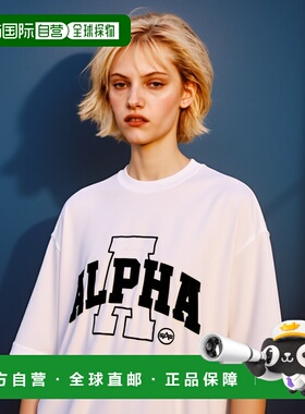 韩国直邮Alpha Industries UNFRM UNI TEE（MTU55006C1 白色）