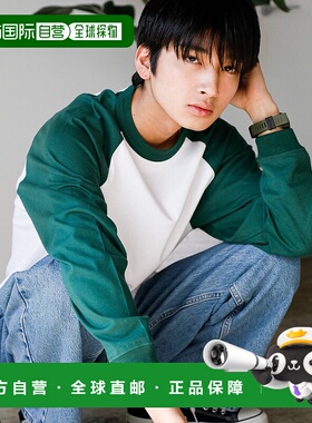 1h可退 日本直邮United Athle 男女同款长袖拉格兰T恤 11624SS/☆