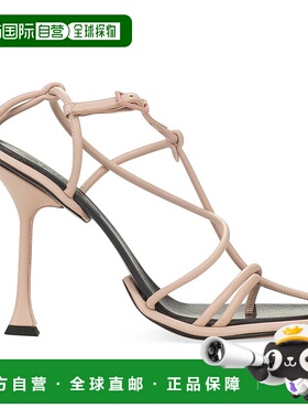 自营lanvinPINK STRAPLIGHT SANDAL À TALONS 110MM HEELS - pink