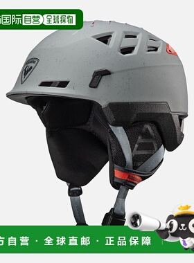 自营欧洲直邮ROSSIGNOL Escaper IMPACTS灰色滑雪头盔