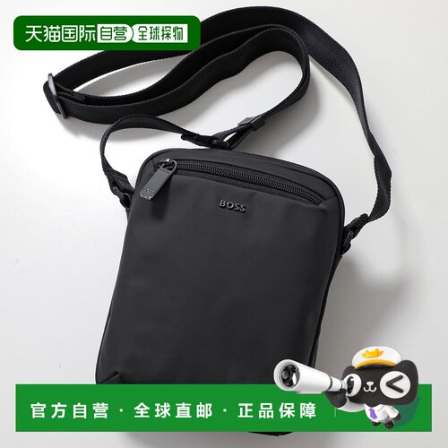 日本直邮HUGO BOSS Jace C_NS Zip 男士单肩斜挎包 50567403 Logo