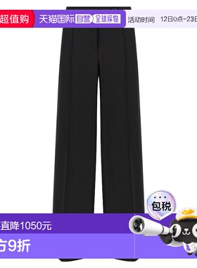 香港直邮PINKO 女士休闲裤 106140A30CZ99 CO 黑色 Black Placida