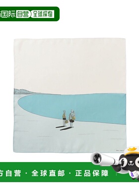 1h可退 日本直邮TOKYO CULTUART by BEAMS 女士透明感彩绘大绸巾