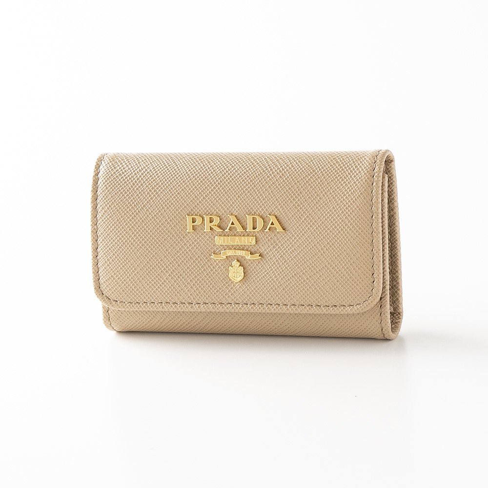 日本直邮PRADA SAFFIANO 多色 4 钥匙包 1PG004 ZLP