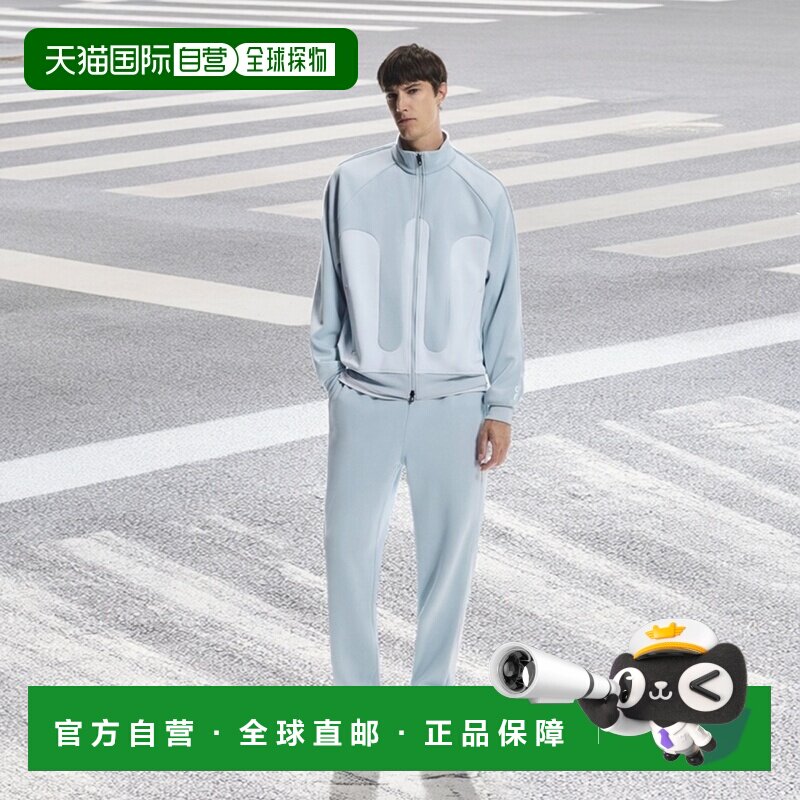 自营欧洲直邮On昂跑 Track Pants IKON男女通用蓝色聚酯纤维裤子