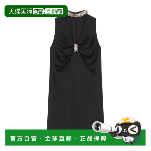 1h可退 香港直邮VALENTINO 女士连衣裙 BVAM559VQNUD AW2026 黑色